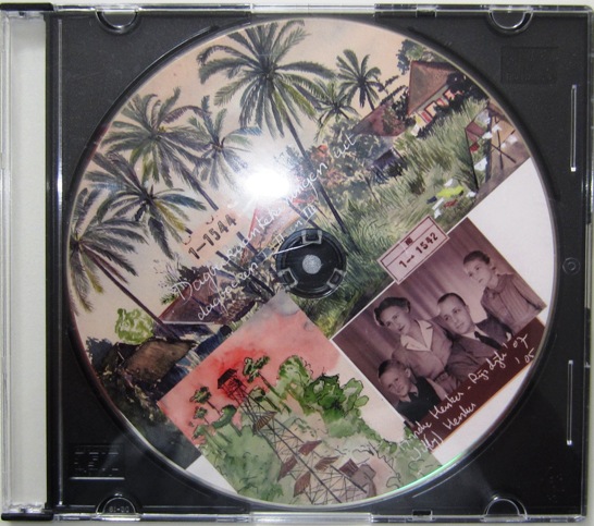 Anne Rijsdijk typte haar kampdagboek uit en zette alles op cd. De cd bevindt zich nu in de IWI-collectie bij het KITLV in Leiden onder nummer 17b {1968:Lagos, Nigeria}