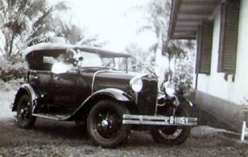 In de jaren '20 van de 20e eeuw was de helft van alle auto's op de wereld een Ford. In 1929 kwam de New Ford op de markt als opvolger van de T-Ford. Foto uit de IWI-collectie inventarisnr 3003 8532 {1929:Detroit, USA}