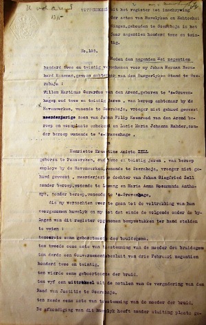 {1922:Den Haag}